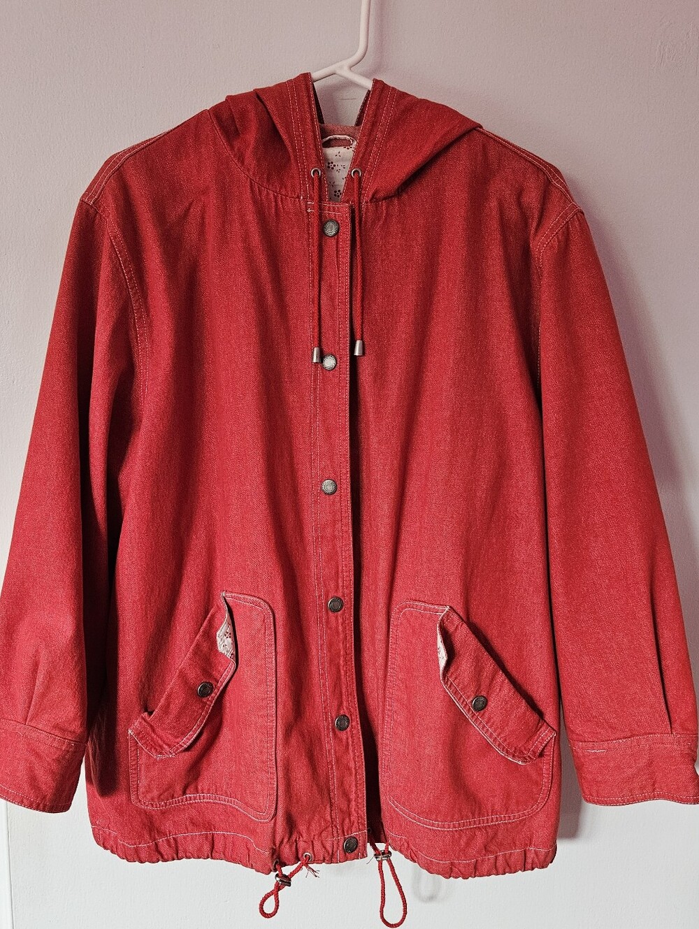 Red Cotton Jacket